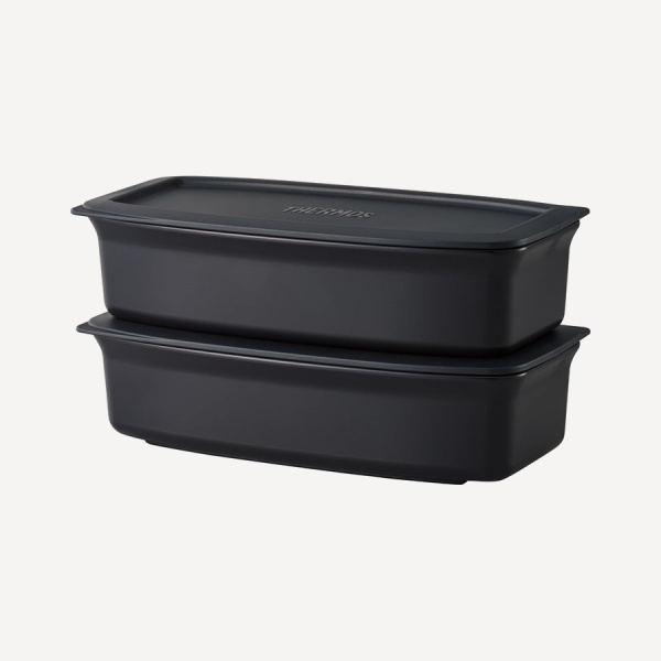 Ланч набор Thermos JEA-1001 SMB 1L (Black, +6h/-8h)
